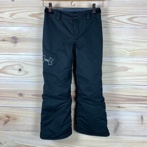 Under Armour Storm Ski Pants Youth XS Loose Primaloft ColdGear Pockets Snowboard